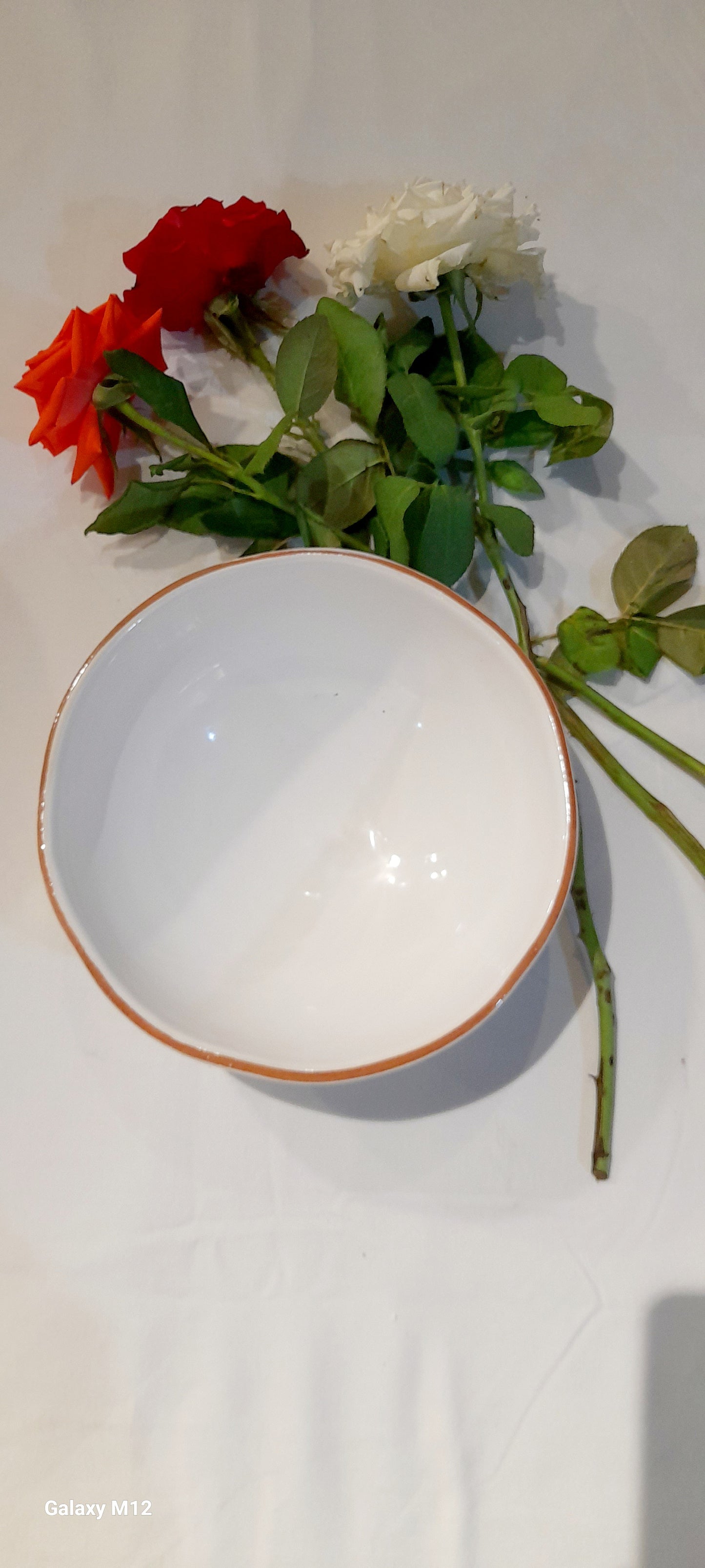 Modern Handmade Moroccan Ceramic Bowl – Glossy Finish