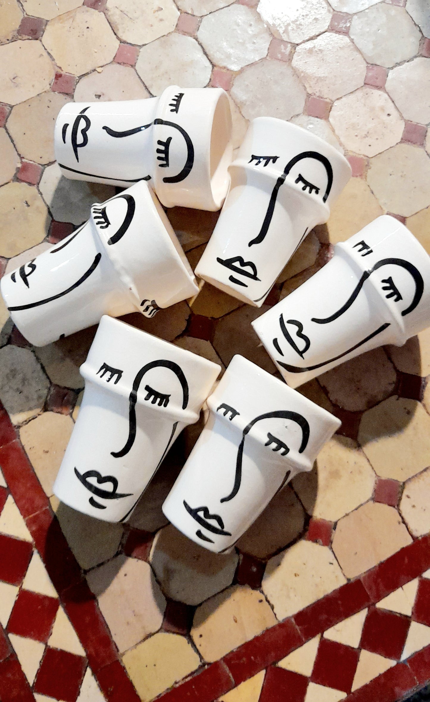 A cups for coffee Baced on picaso panting